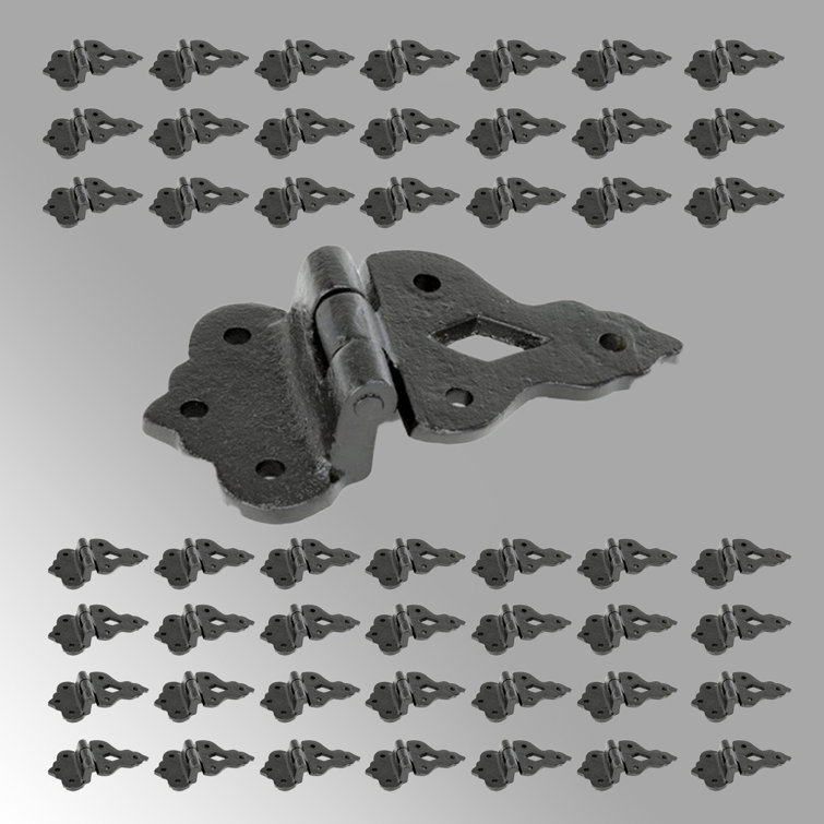 The Renovators Supply Inc. Wrought Iron Strap Hinge Wayfair